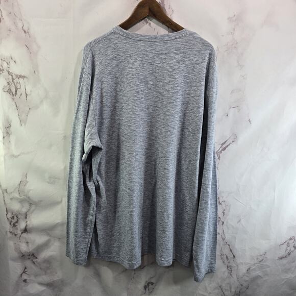 Travis Mathew Shirt Mens XXL Blue Long Sleeve Crew Neck Pullover - Picture 5 of 11